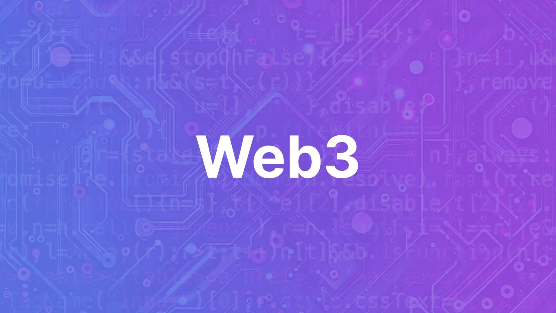 Let's Build Web3